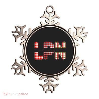 Buffalo Plaid Rn Nurse Graphic Ornament