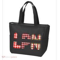 Buffalo Plaid Rn Nurse Graphic Tote Bag thumb 3