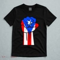 Boricua Puerto Rico PR Flag Puerto Rican Fist Hand Heritage T-Shirt thumb 5