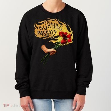 Burning Passion Rose Women's Sweatshirt