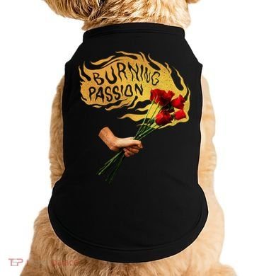 Burning Passion Rose Doggie Tank