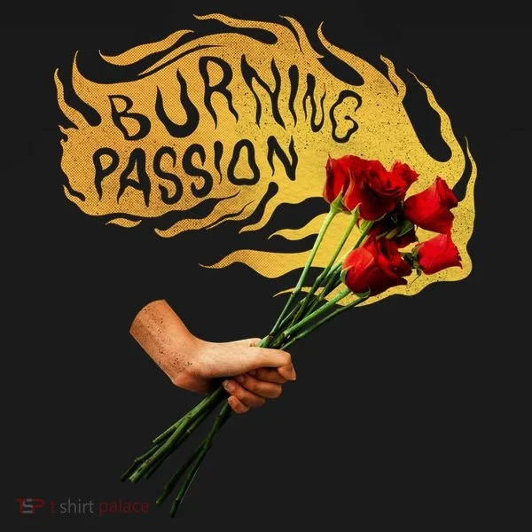 Burning Passion Rose Doggie Tank