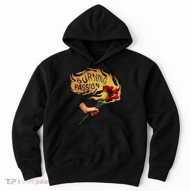 Burning Passion Rose Hoodie