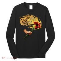 Burning Passion Rose Long Sleeve Shirt thumb 0