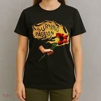 Burning Passion Rose T-Shirt thumb 4