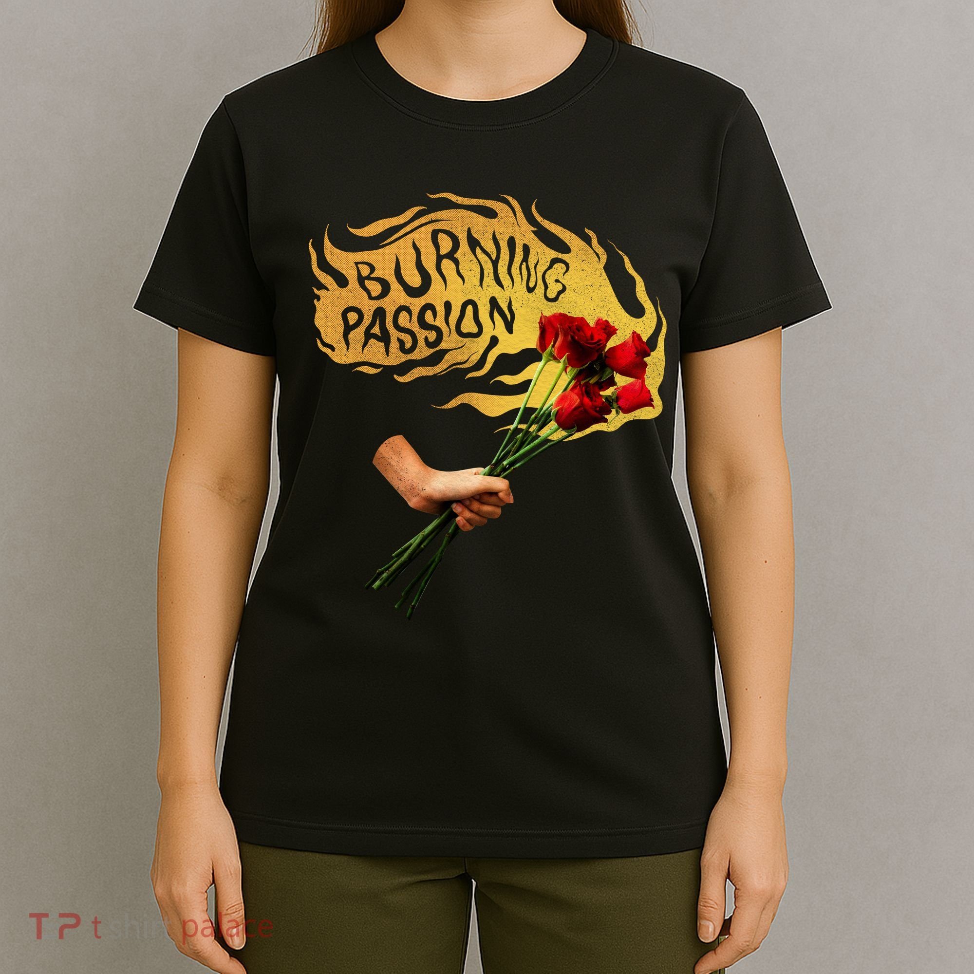 Burning Passion Rose T-Shirt
