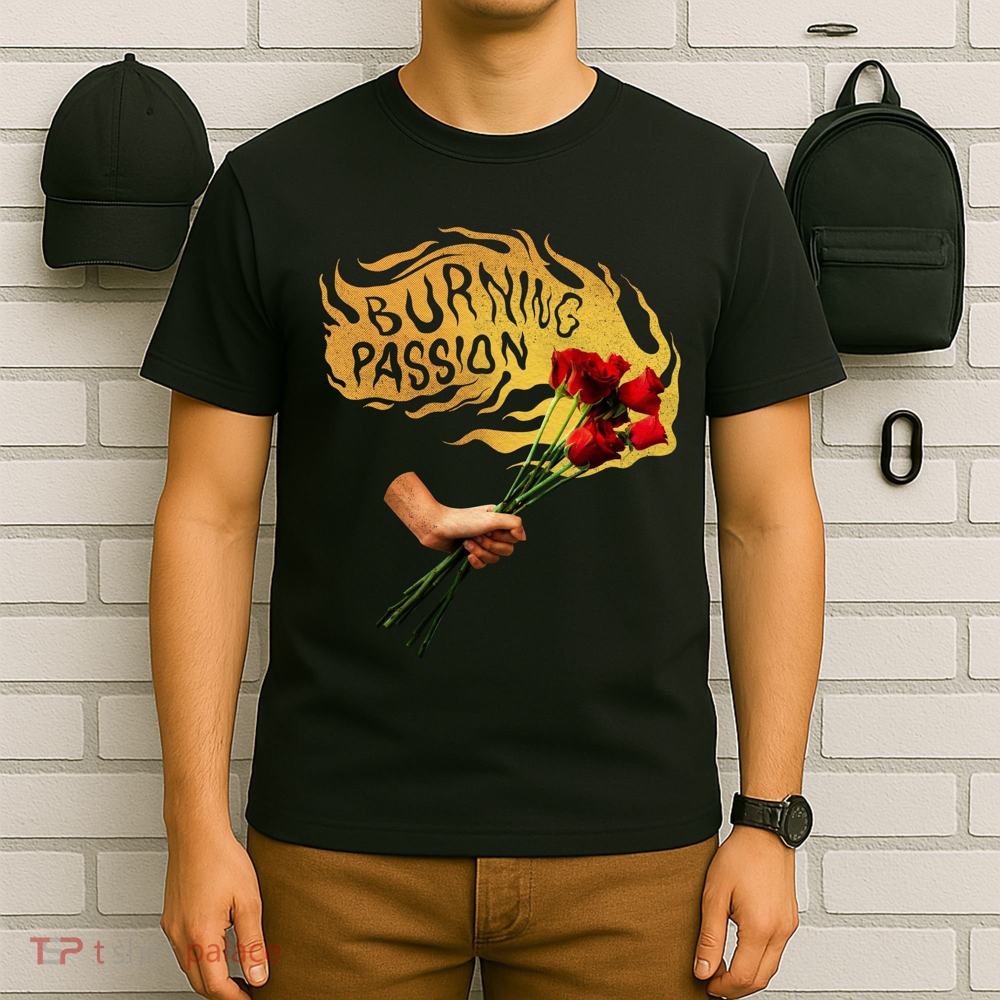 Burning Passion Rose T-Shirt