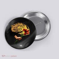 Burning Passion Rose Button thumb 0