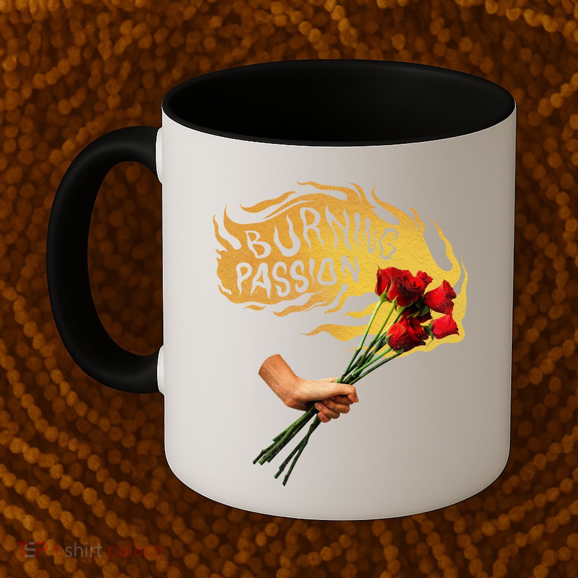 Burning Passion Rose Coffee Mug