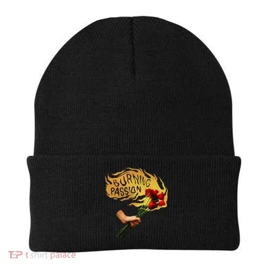 Burning Passion Rose Beanie