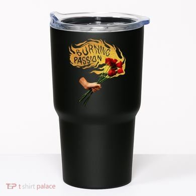 Burning Passion Rose Tumbler