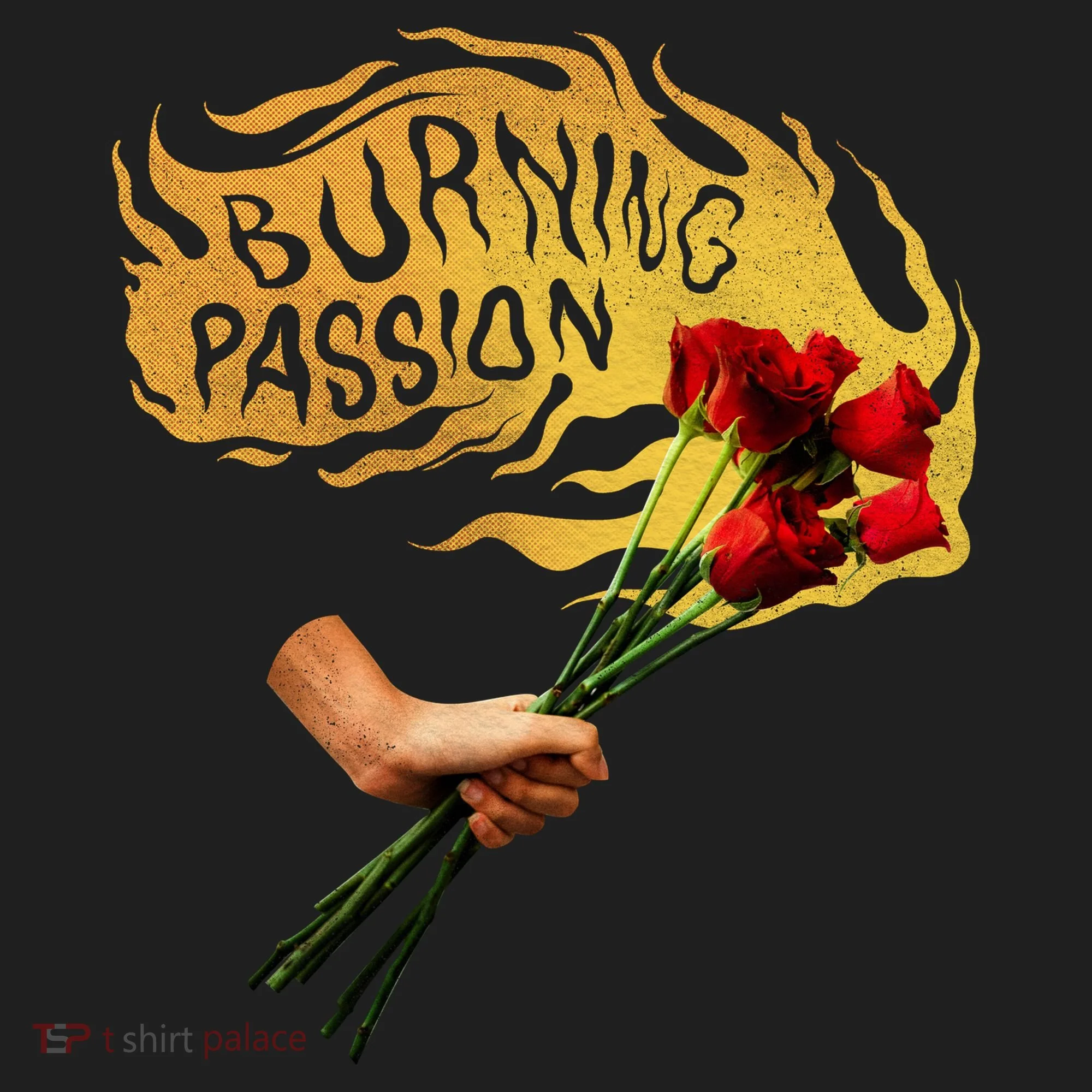 Burning Passion Rose Tumbler