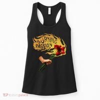 Burning Passion Rose Women's Tank Top thumb 0