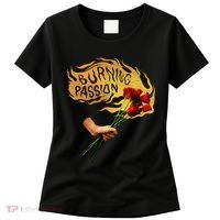 Burning Passion Rose Women's T-Shirt thumb 0