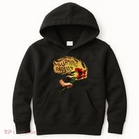 Burning Passion Rose Kids Hoodie thumb 0