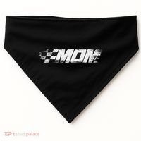 Birthday Party Racing Family Pit Crew Race Car Mom USA-Made Doggie Bandana thumb 0