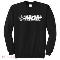 Birthday Party Racing Family Pit Crew Race Car Mom Sweatshirt thumb 0