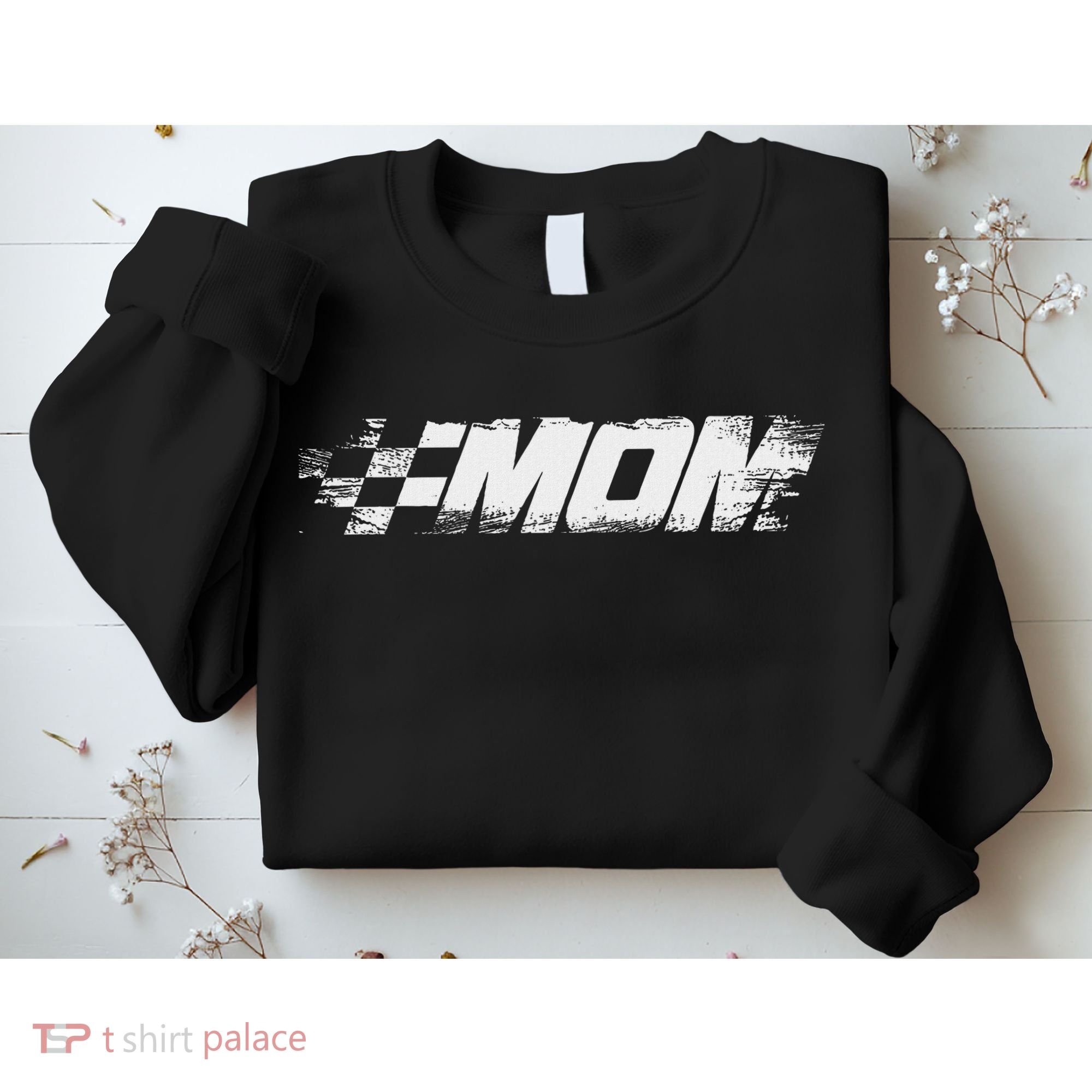Birthday Party Racing Family Pit Crew Race Car Mom Sweatshirt