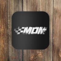 Birthday Party Racing Family Pit Crew Race Car Mom Coaster thumb 0