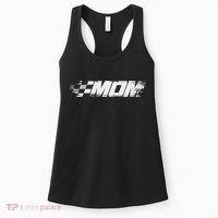 Birthday Party Racing Family Pit Crew Race Car Mom Women's Tank Top thumb 0