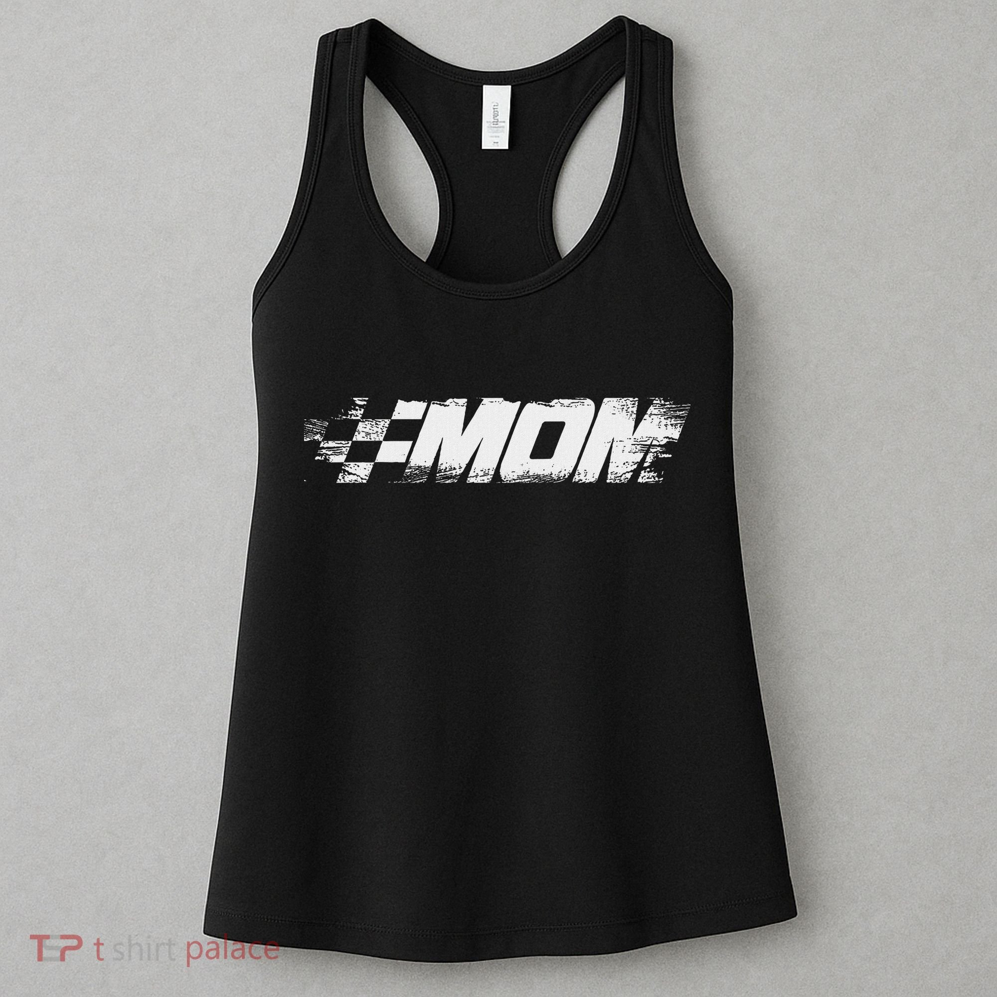 Birthday Party Racing Family Pit Crew Race Car Mom Women's Tank Top