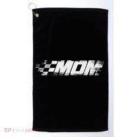 Birthday Party Racing Family Pit Crew Race Car Mom Golf Towel thumb 0