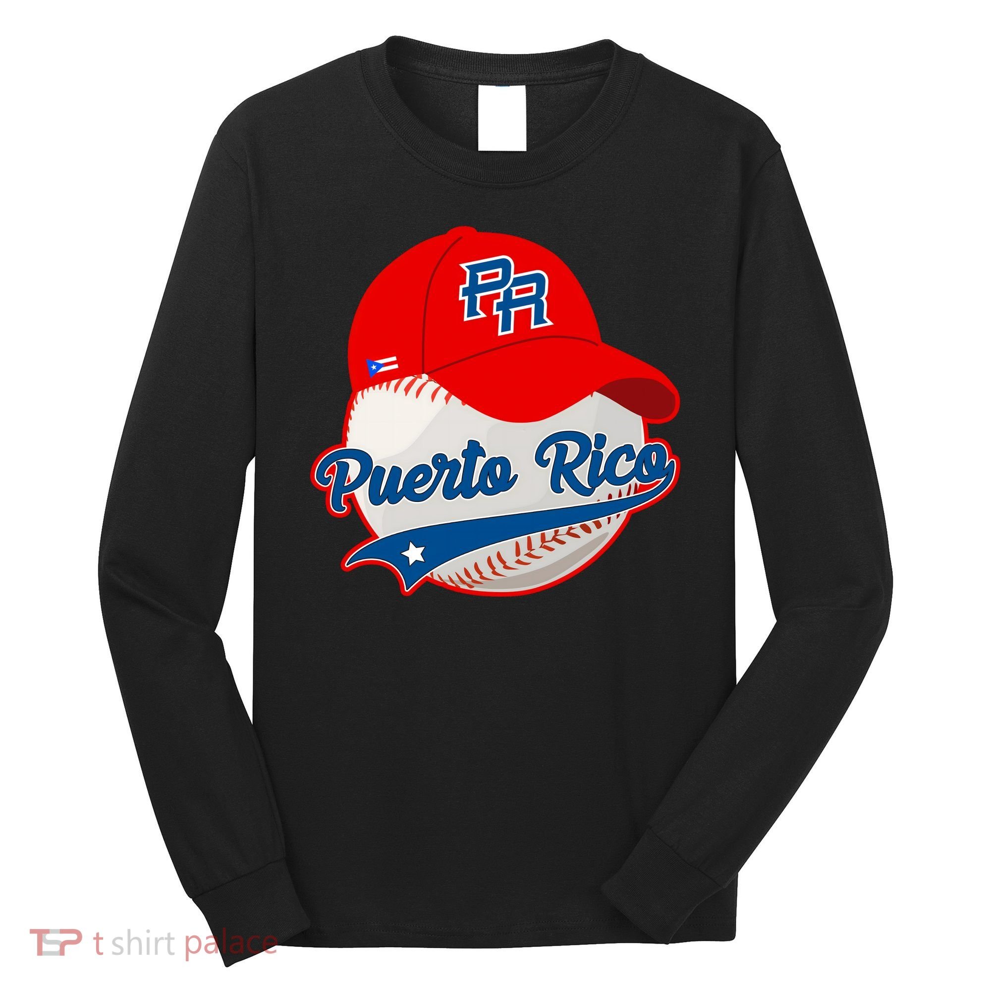 Boricua Puerto Rican Puerto Rico Baseball Long Sleeve Shirt