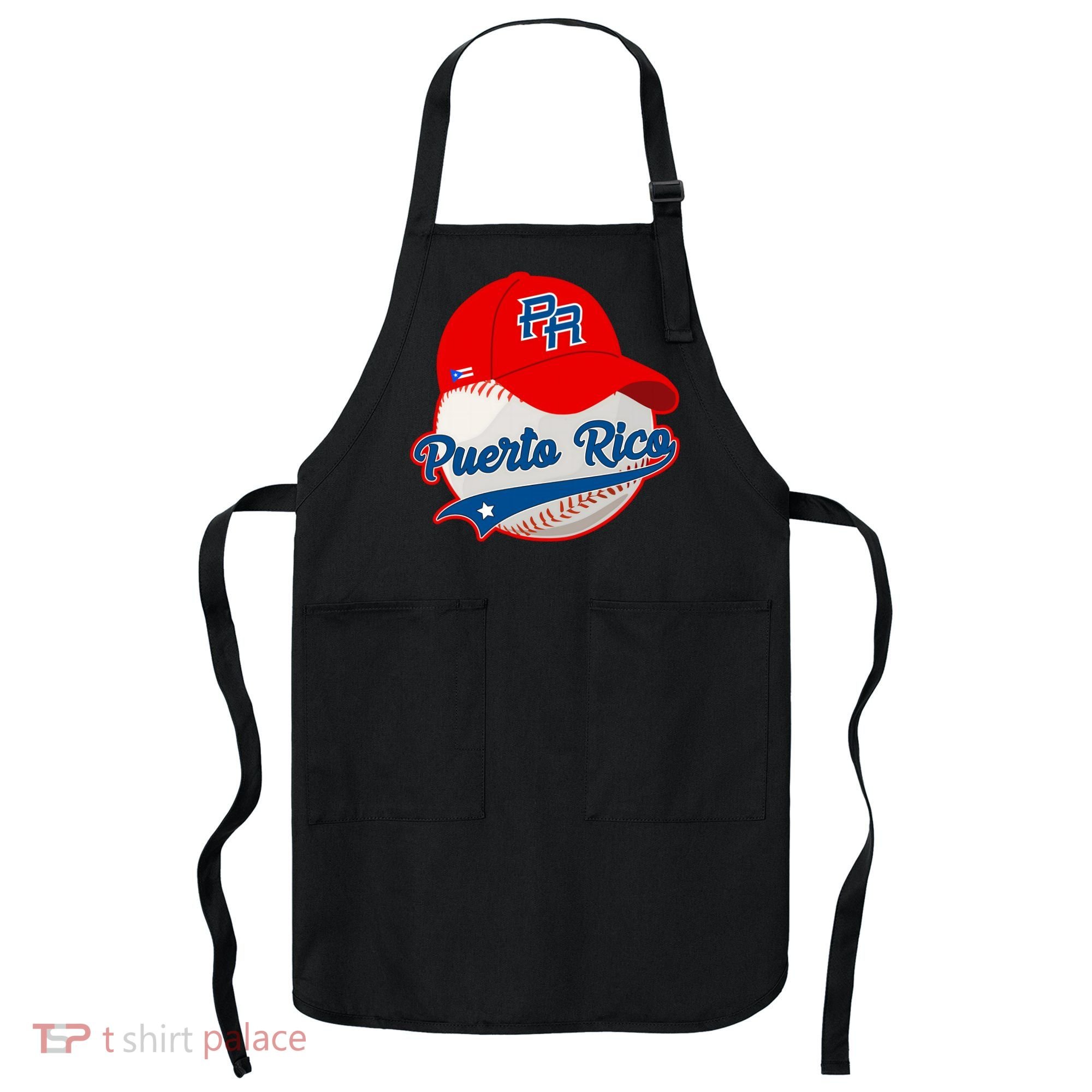 Boricua Puerto Rican Puerto Rico Baseball Apron