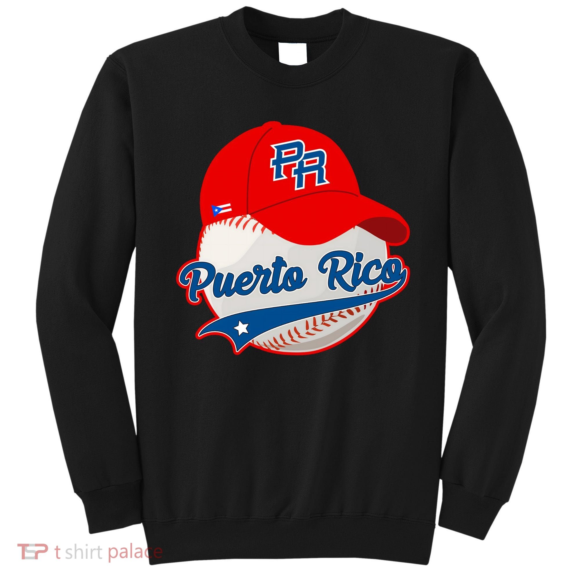 Boricua Puerto Rican Puerto Rico Baseball Sweatshirt
