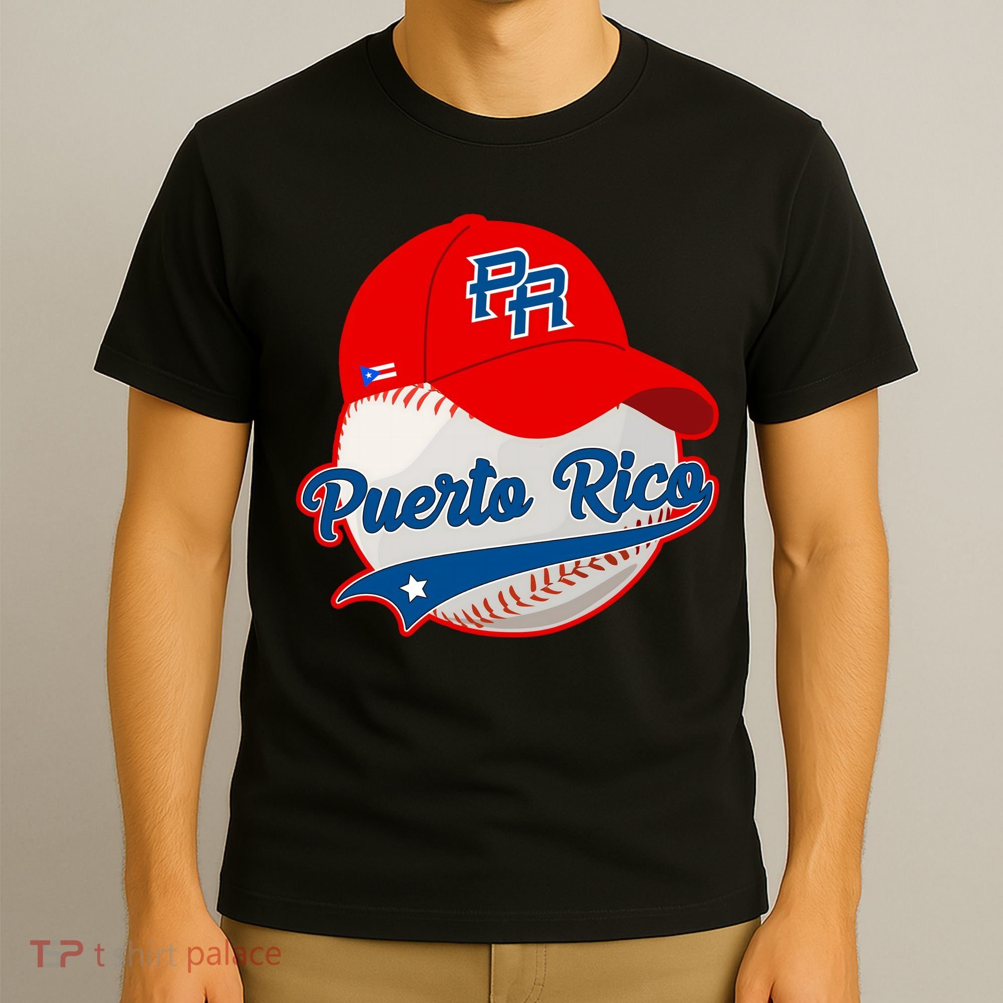 Boricua Puerto Rican Puerto Rico Baseball T-Shirt