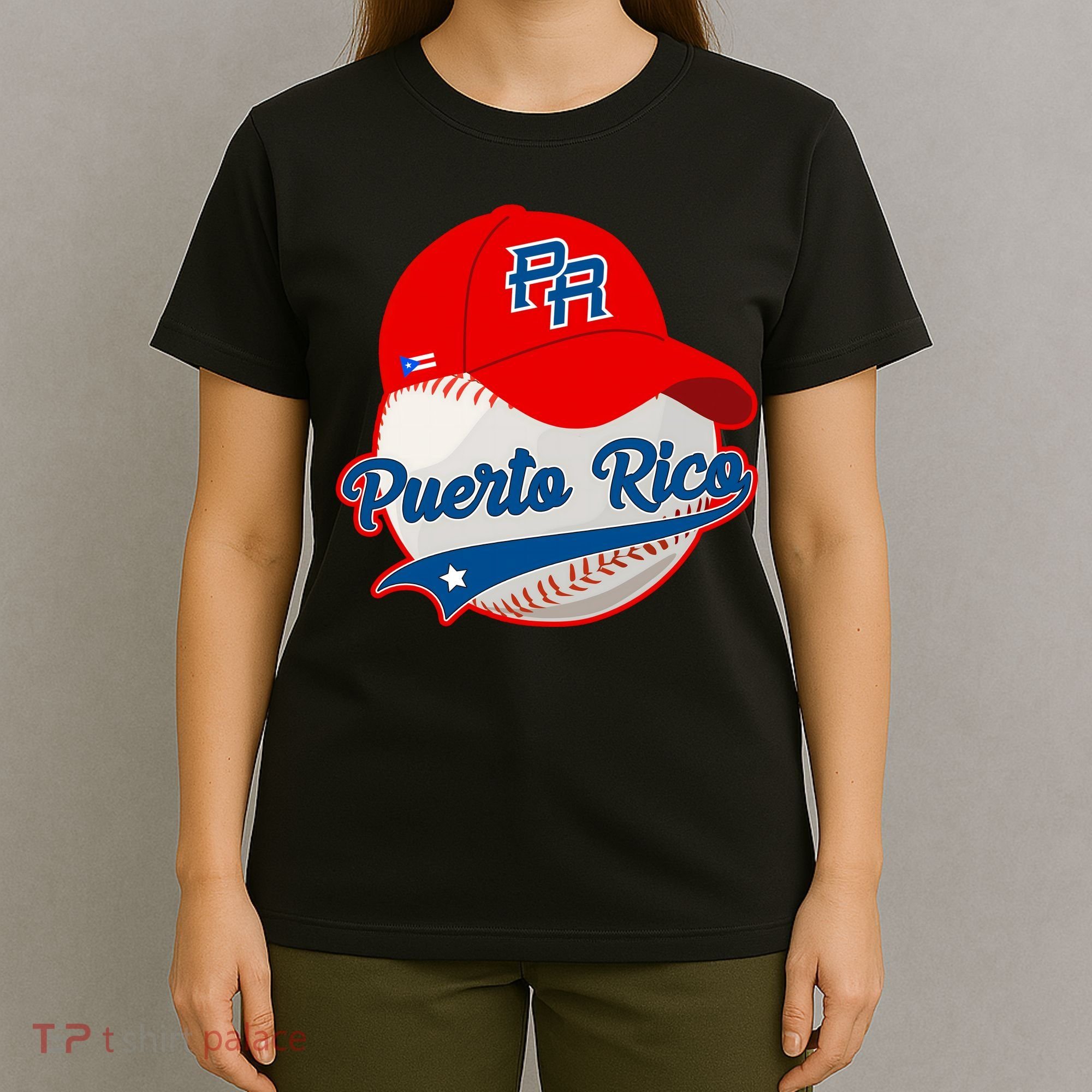 Boricua Puerto Rican Puerto Rico Baseball T-Shirt