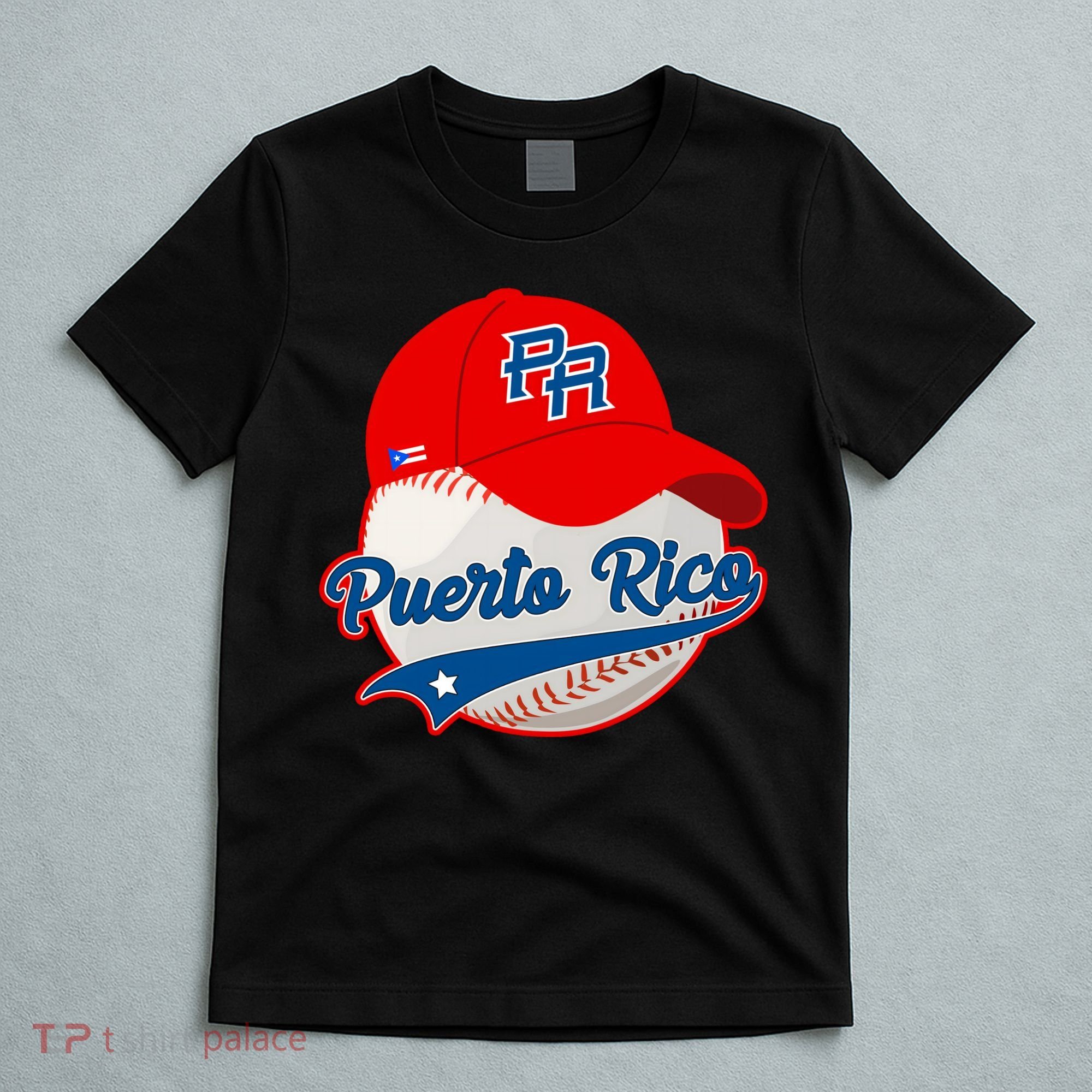Boricua Puerto Rican Puerto Rico Baseball T-Shirt