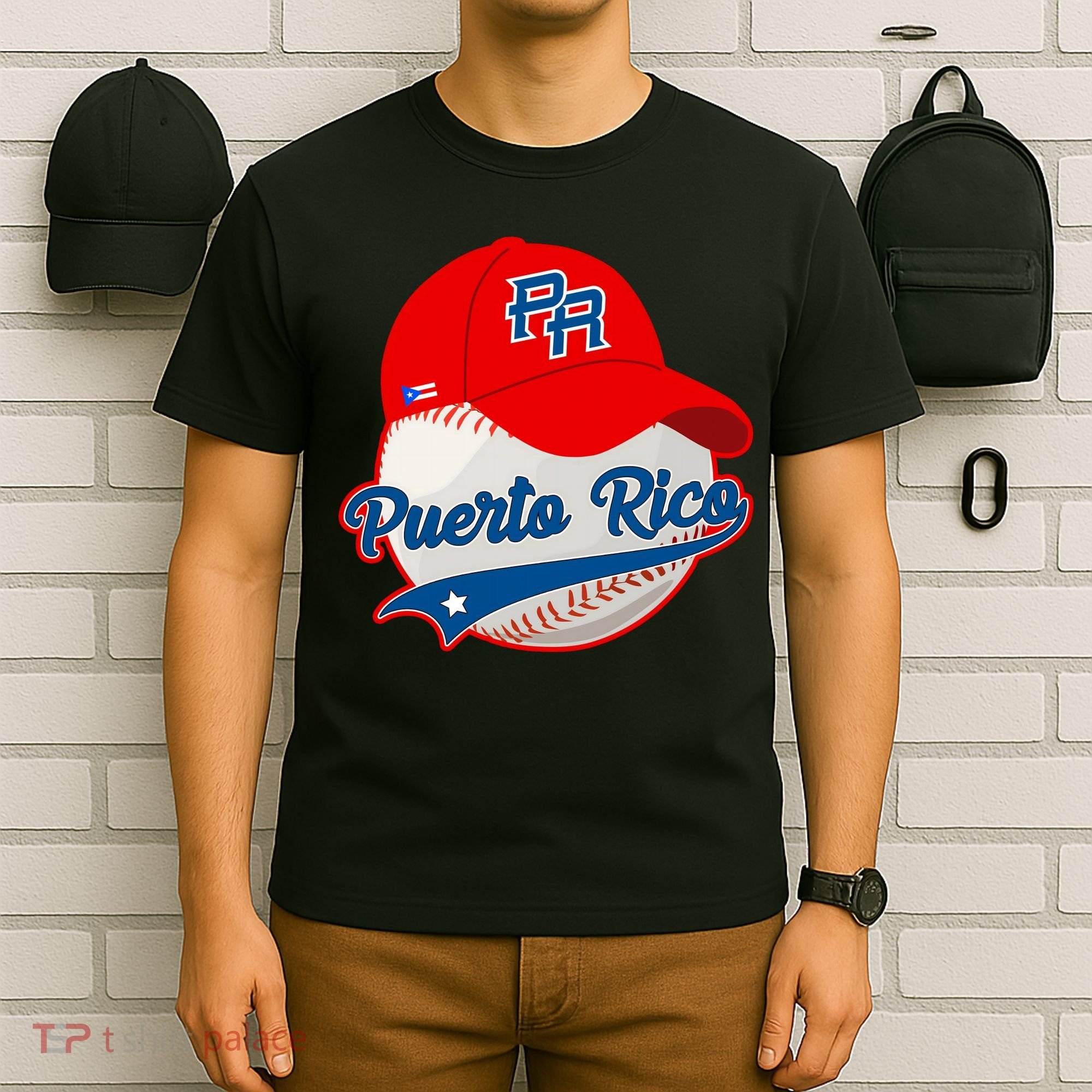Boricua Puerto Rican Puerto Rico Baseball T-Shirt