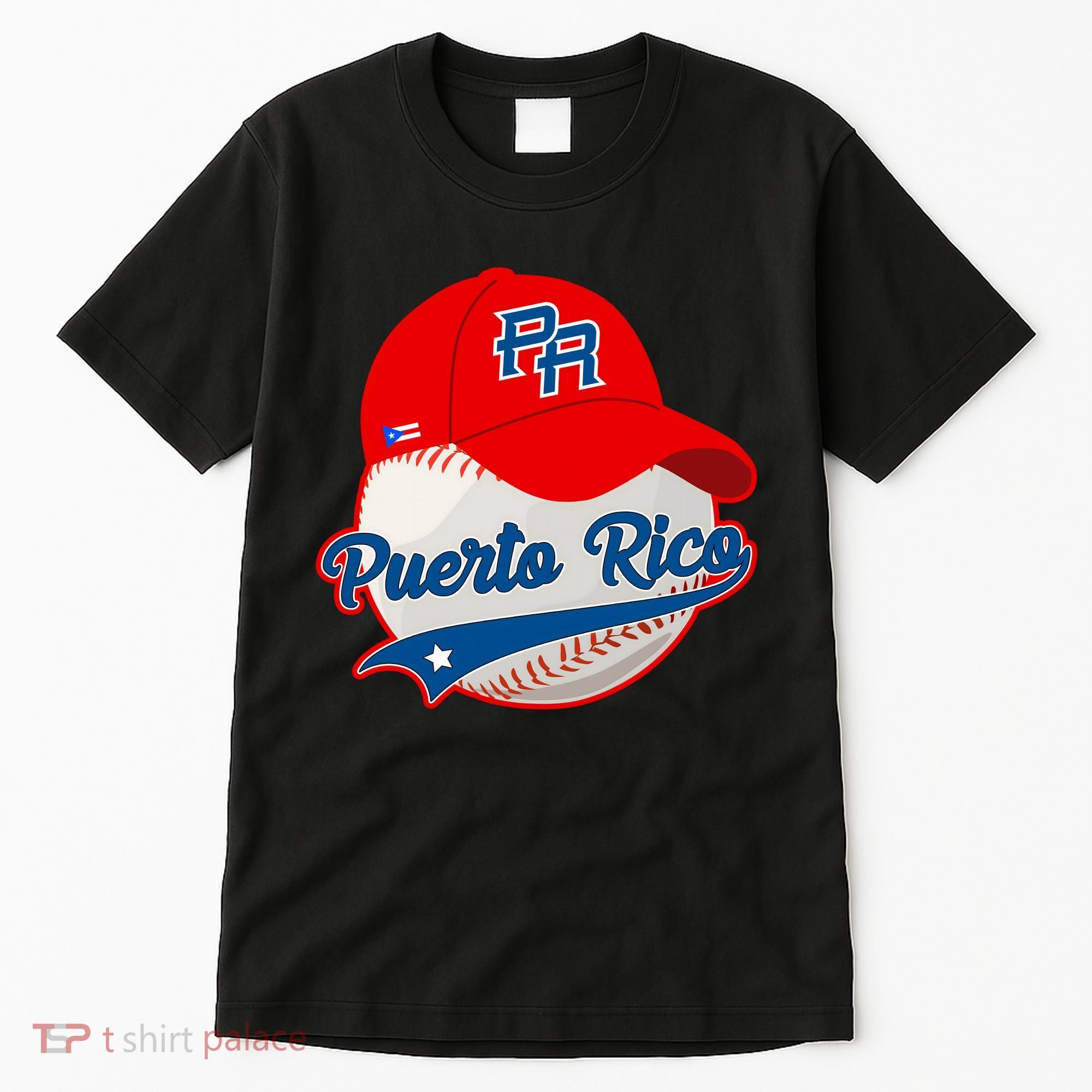 Boricua Puerto Rican Puerto Rico Baseball Tall T-Shirt