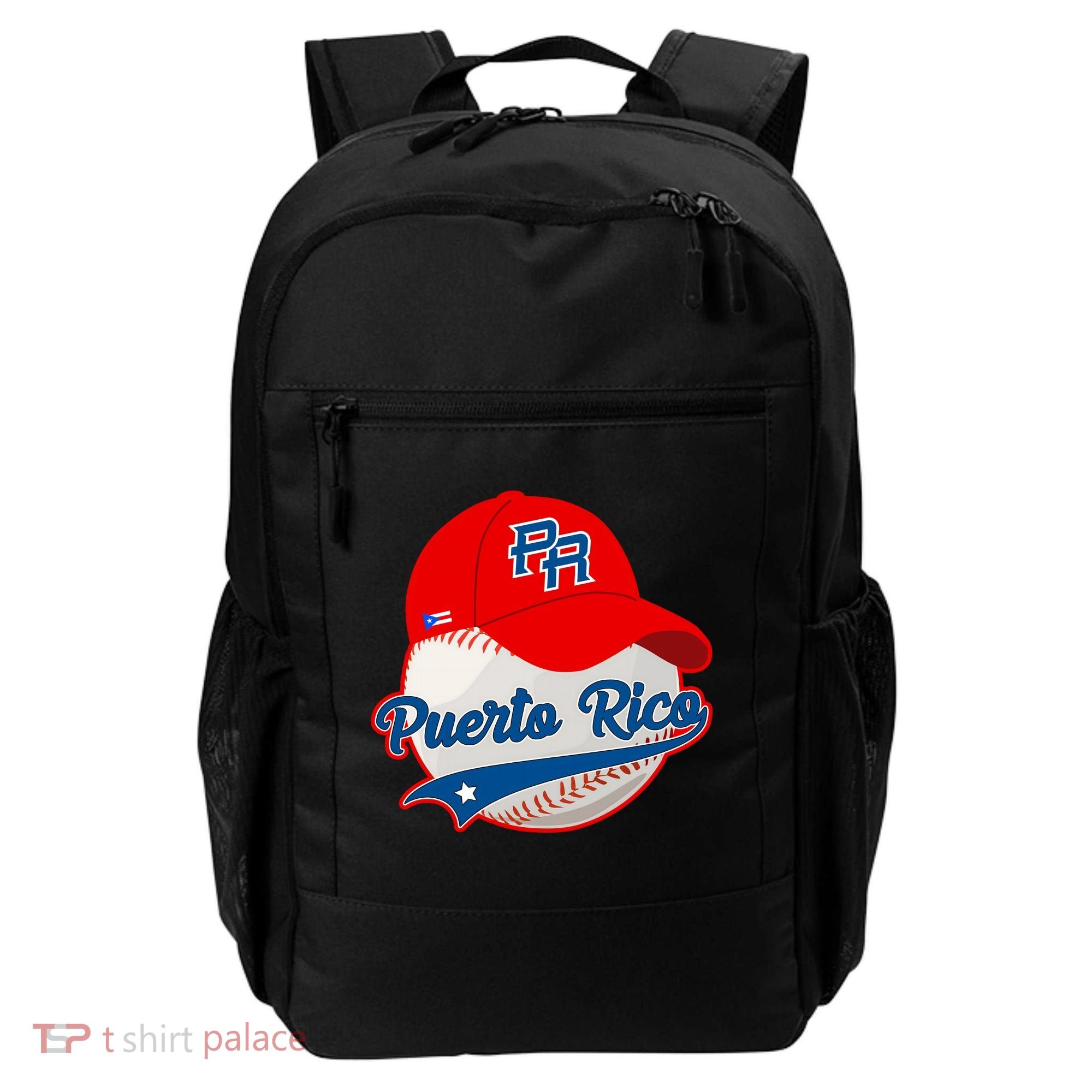 Boricua Puerto Rican Puerto Rico Baseball Backpack