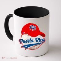 Boricua Puerto Rican Puerto Rico Baseball Coffee Mug thumb 0