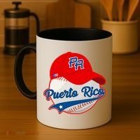 Boricua Puerto Rican Puerto Rico Baseball Coffee Mug thumb 4