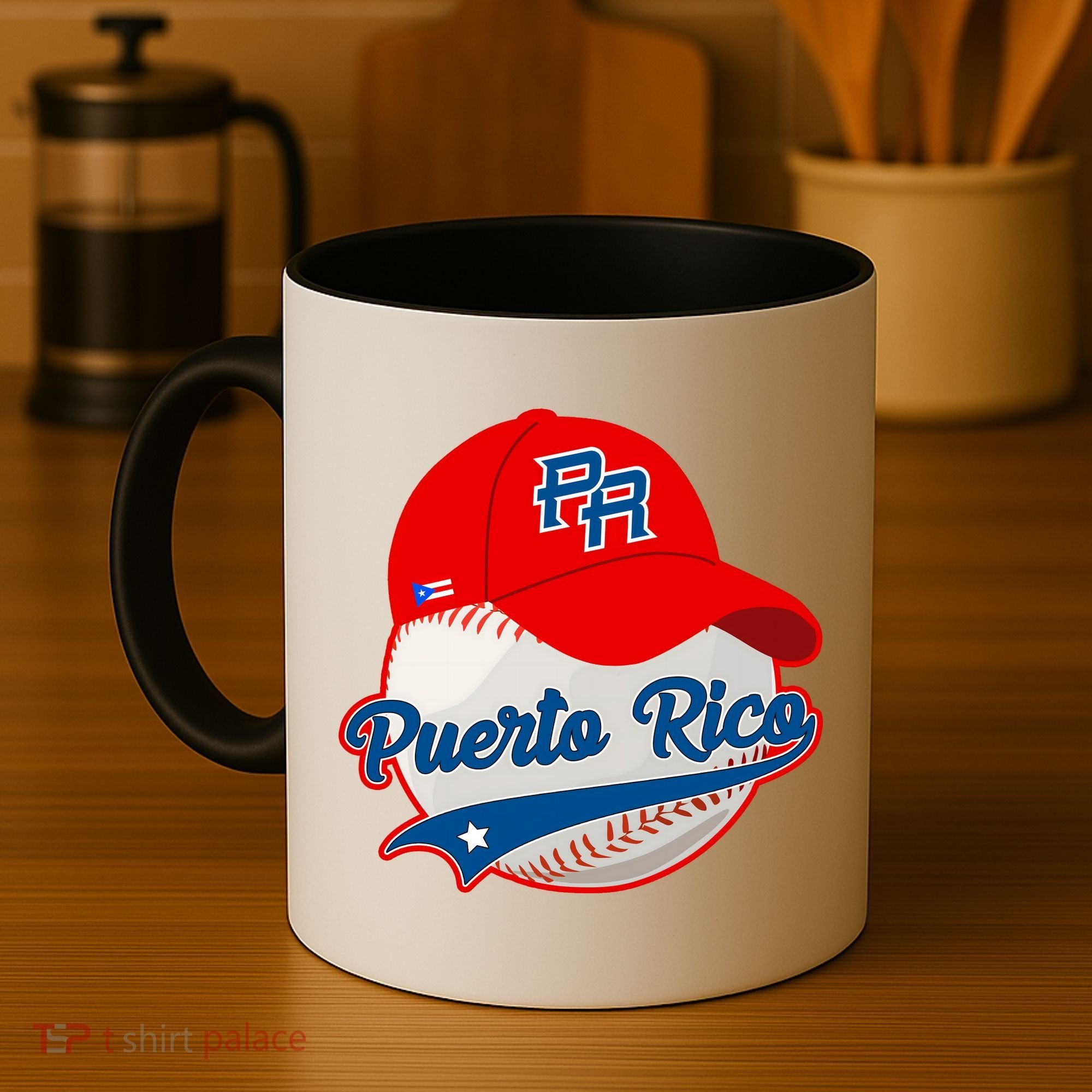Boricua Puerto Rican Puerto Rico Baseball Coffee Mug