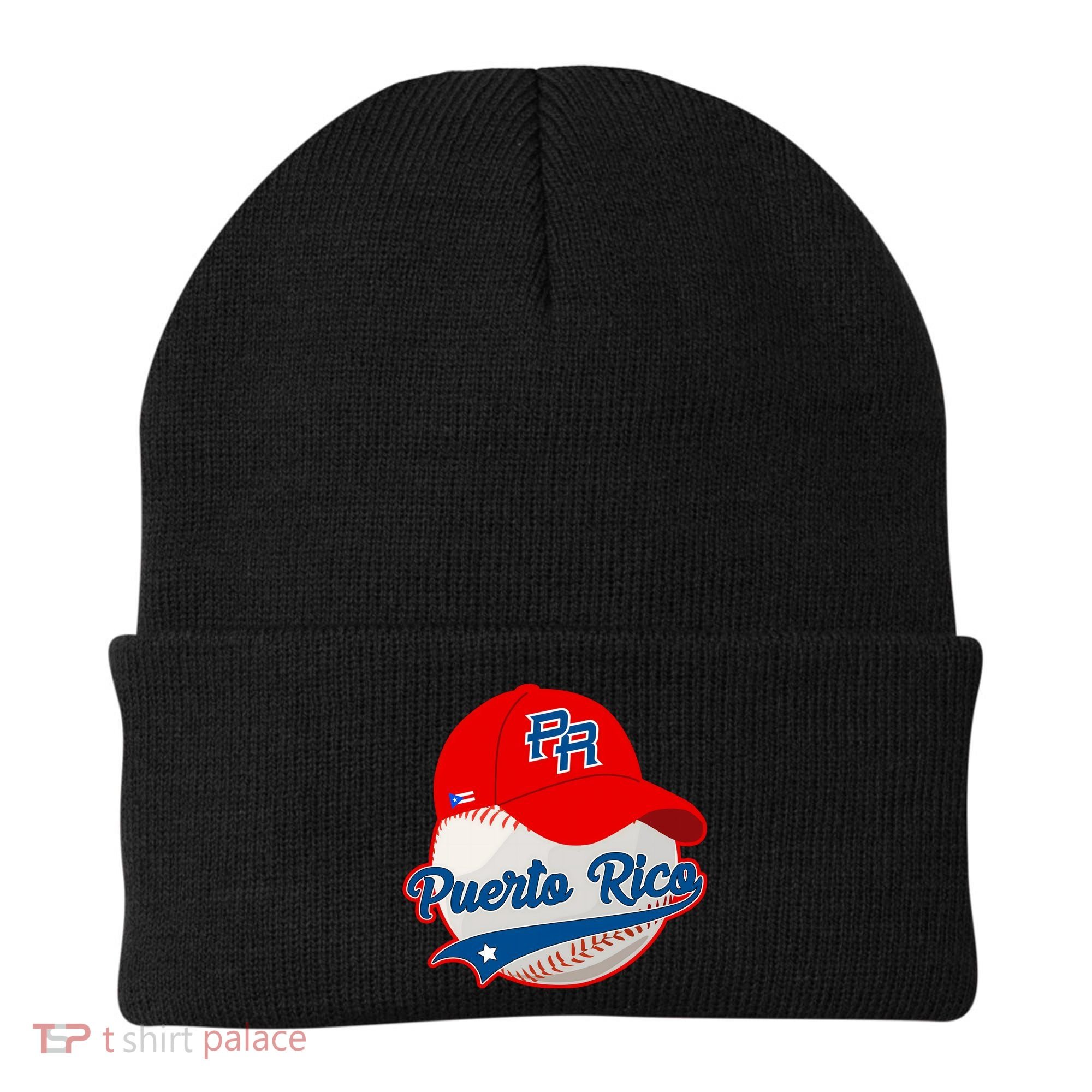 Boricua Puerto Rican Puerto Rico Baseball Beanie