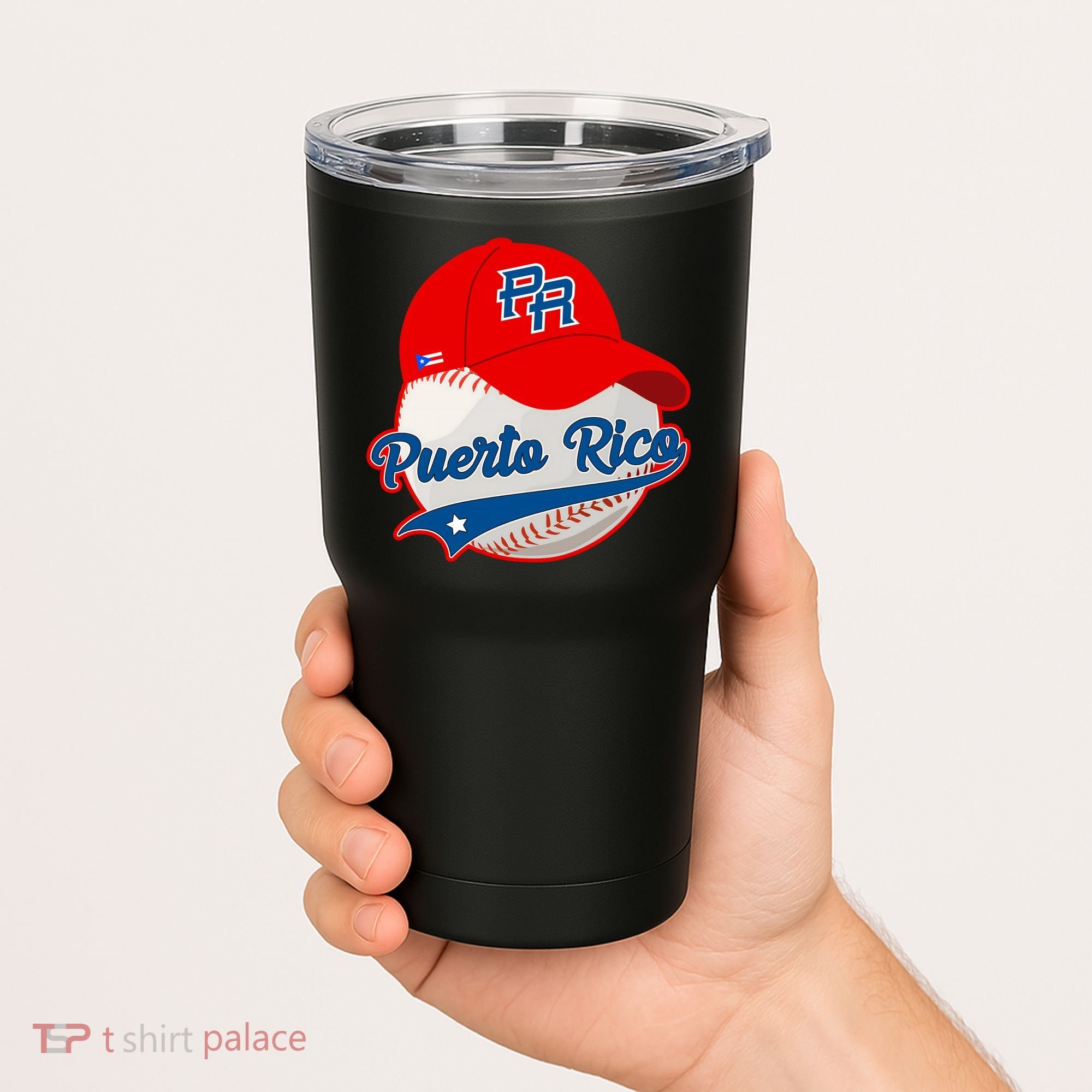 Boricua Puerto Rican Puerto Rico Baseball Tumbler