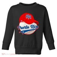 Boricua Puerto Rican Puerto Rico Baseball Toddler Sweatshirt thumb 0