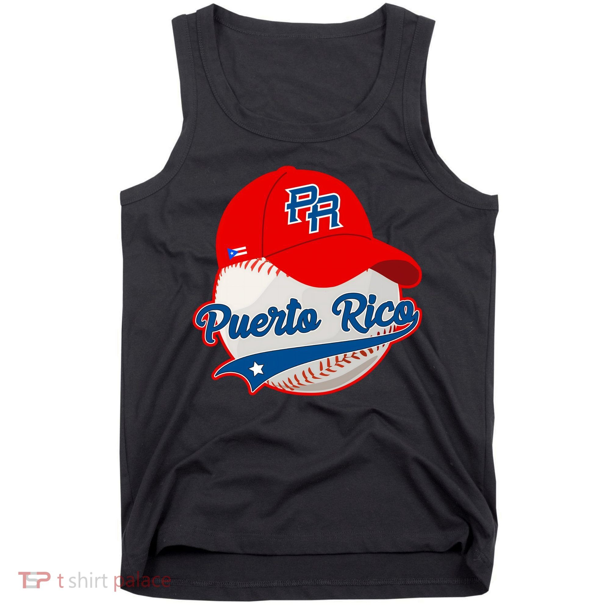Boricua Puerto Rican Puerto Rico Baseball Tank Top