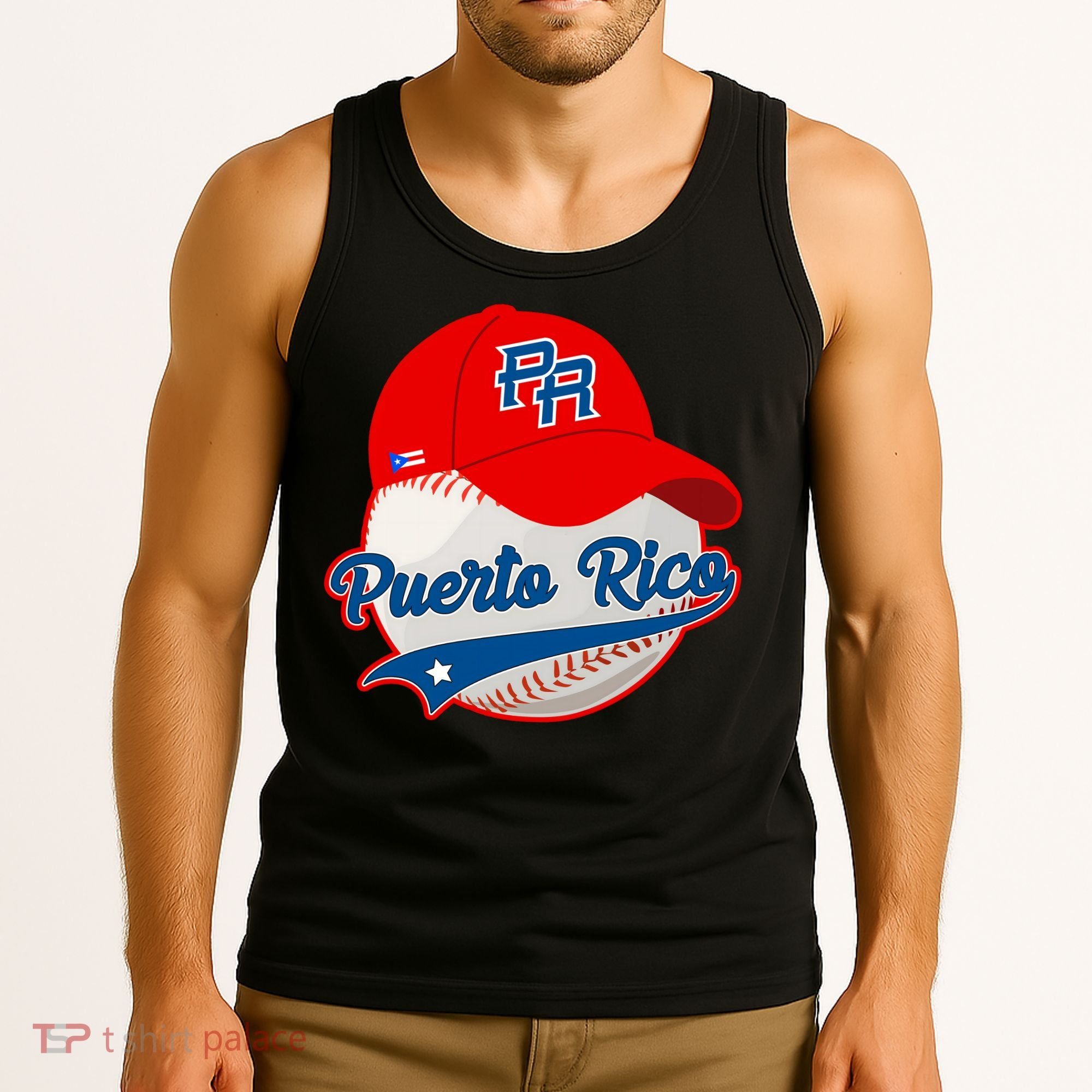 Boricua Puerto Rican Puerto Rico Baseball Tank Top