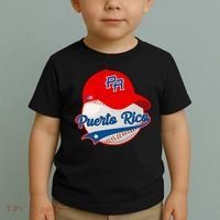 Boricua Puerto Rican Puerto Rico Baseball Toddler T-Shirt thumb 2