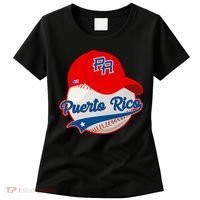 Boricua Puerto Rican Puerto Rico Baseball Women's T-Shirt thumb 0