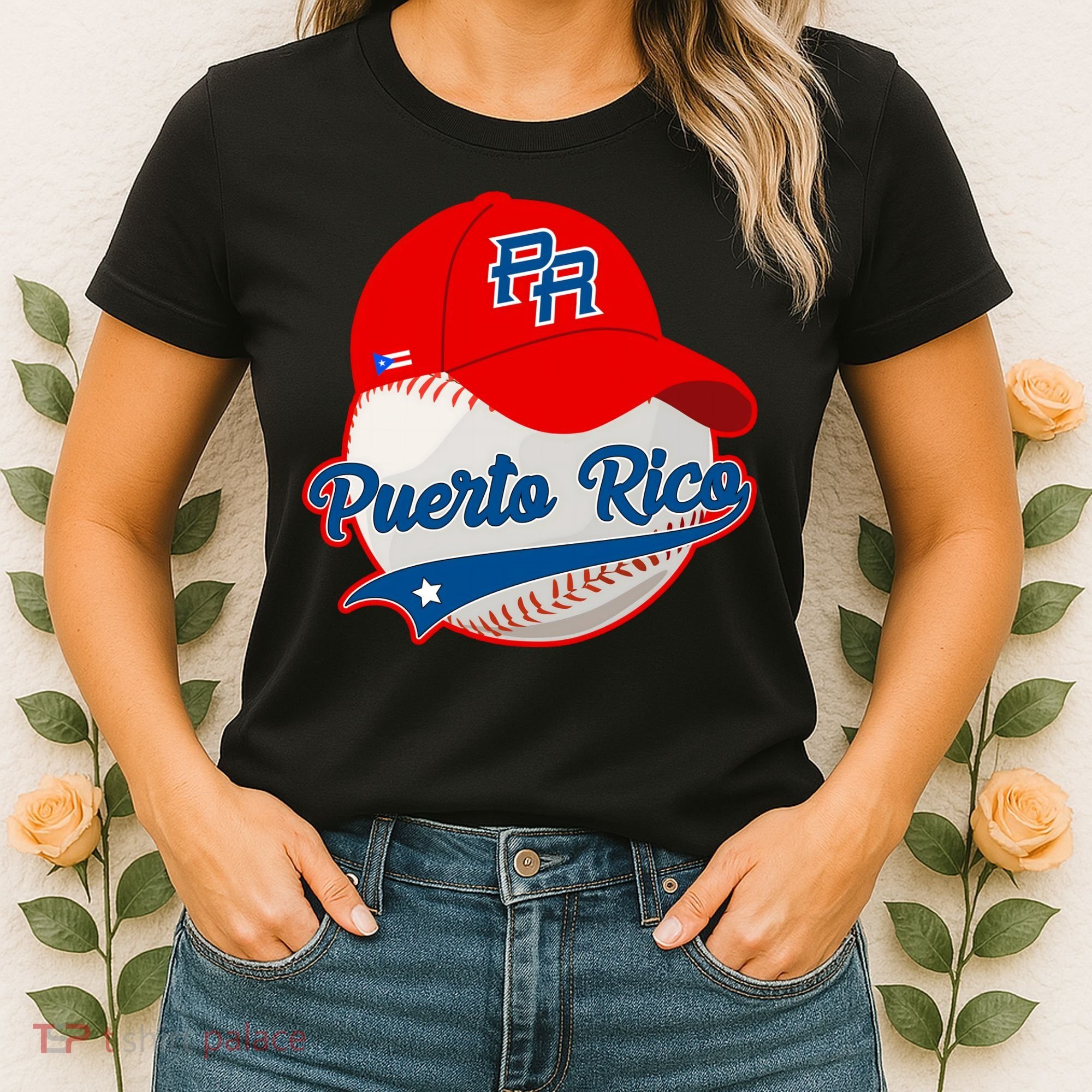 Boricua Puerto Rican Puerto Rico Baseball Women's T-Shirt