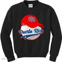 Boricua Puerto Rican Puerto Rico Baseball Kids Sweatshirt thumb 0