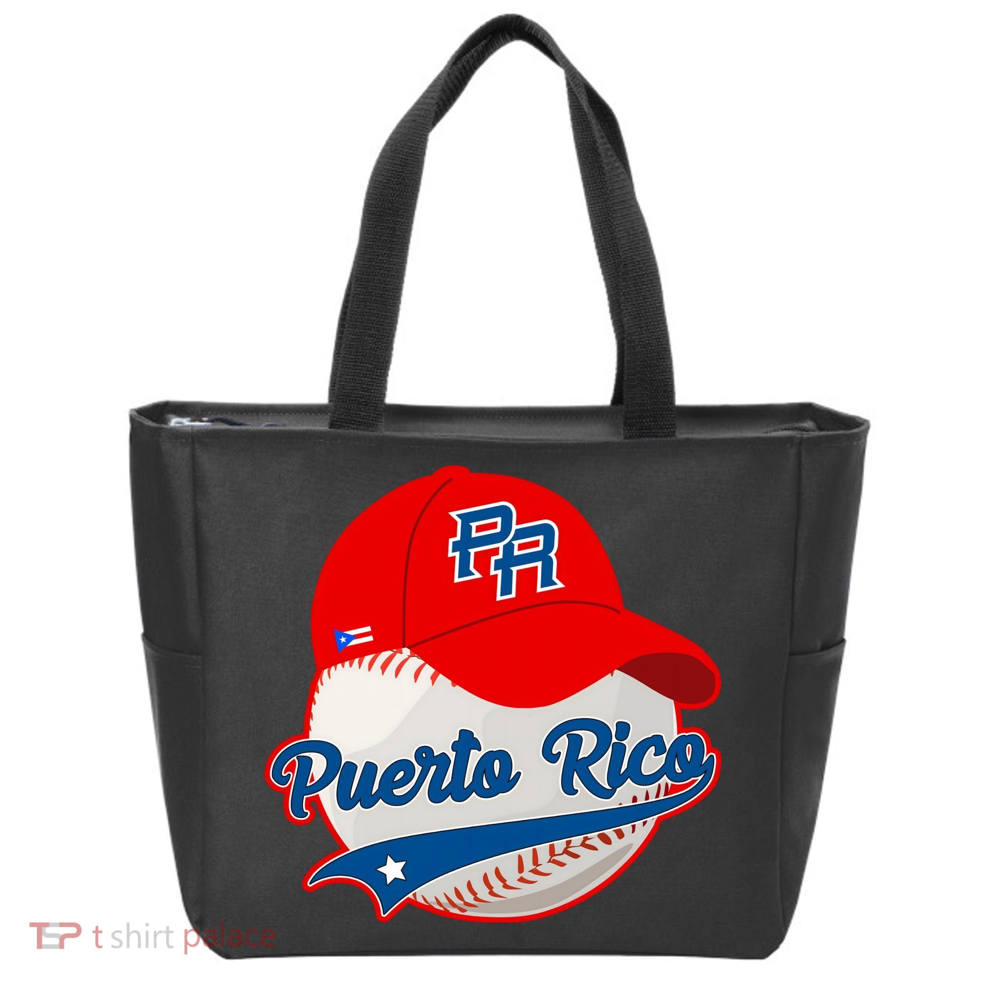 Boricua Puerto Rican Puerto Rico Baseball Tote Bag