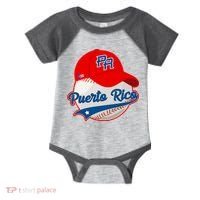 Boricua Puerto Rican Puerto Rico Baseball Infant Baby Jersey Bodysuit thumb 0