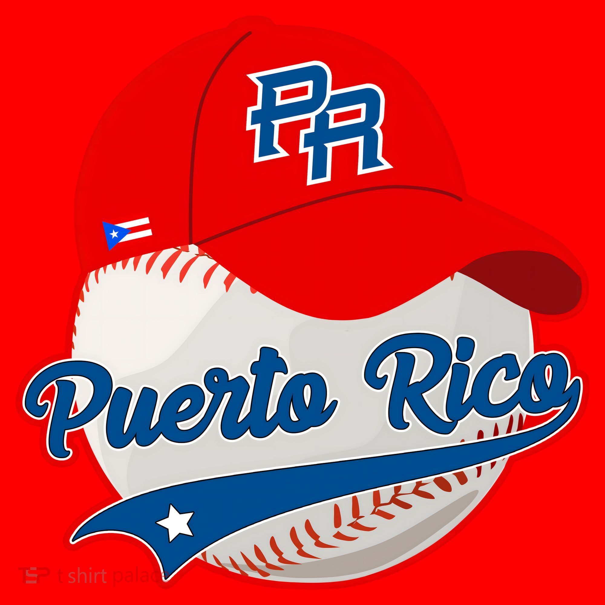Boricua Puerto Rican Puerto Rico Baseball Santa Hat